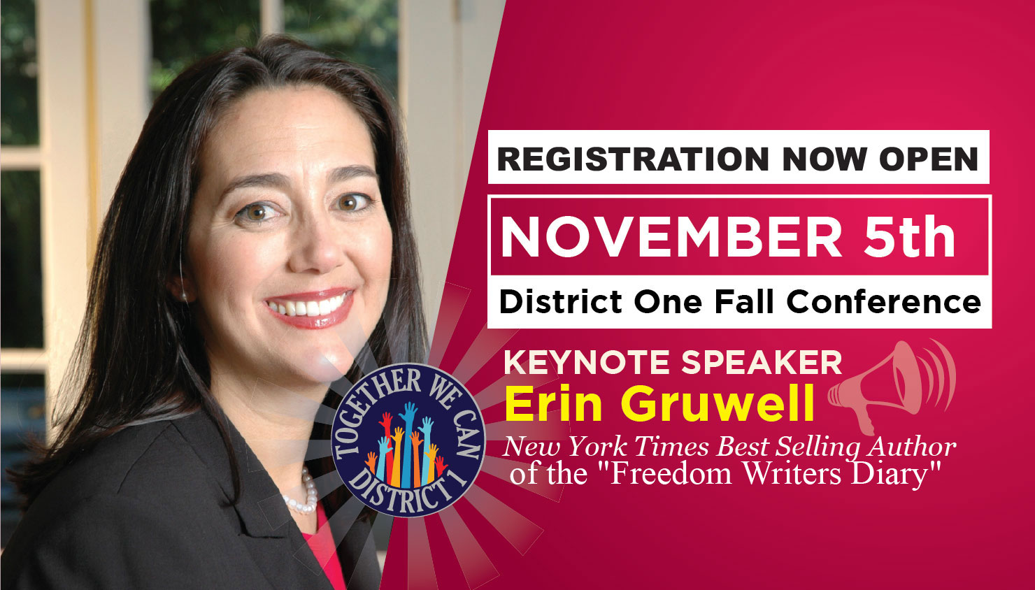 District 1 Conference Registration Now Open.