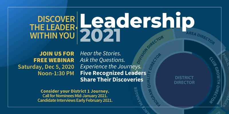 Leadership2021 – District One