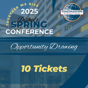 Opportunity Drawing 10 tickets