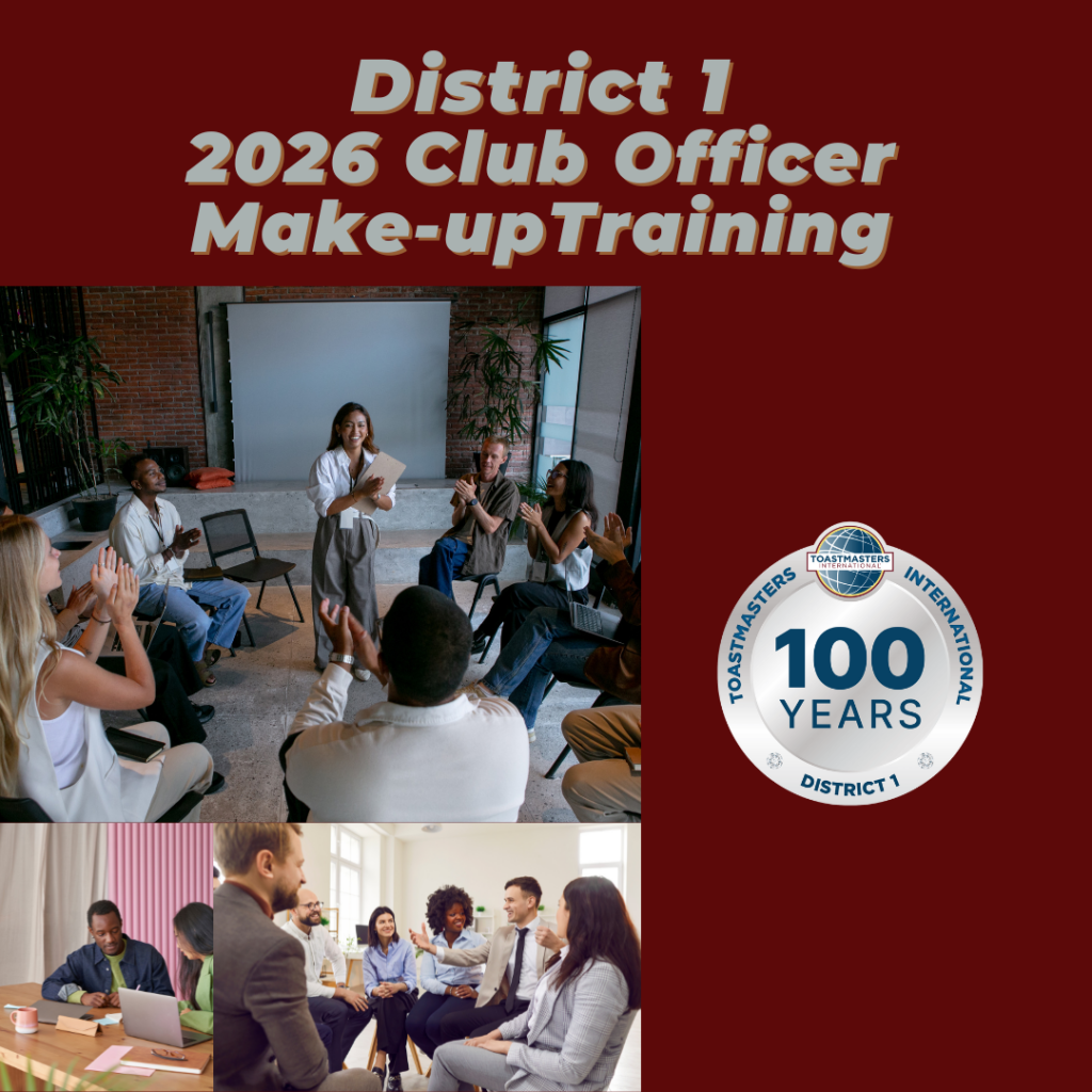 2026 Make Up Training Dates – District One